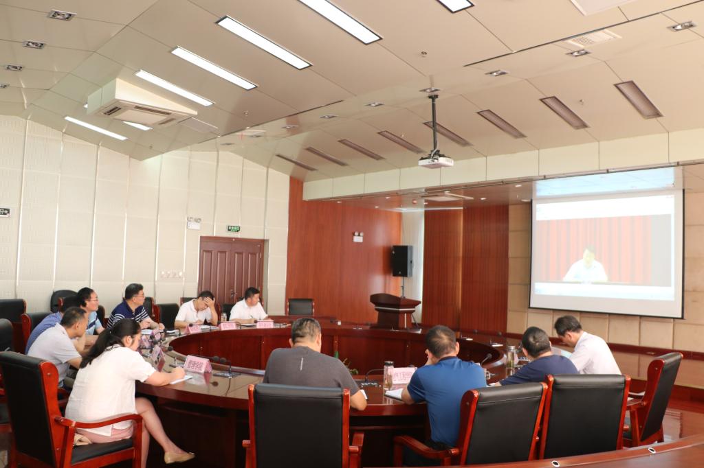 好博中国官网入口参加全省就业工作视频会议